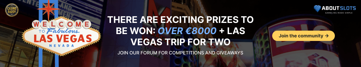 Aboutslots Forum giveaway banner