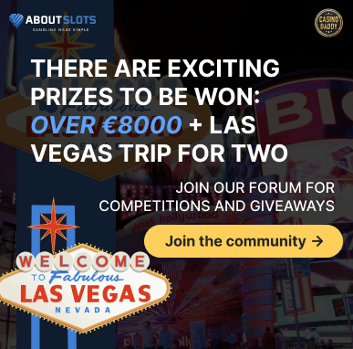 Aboutslots Forum giveaway banner