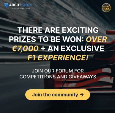 Aboutslots Forum giveaway banner