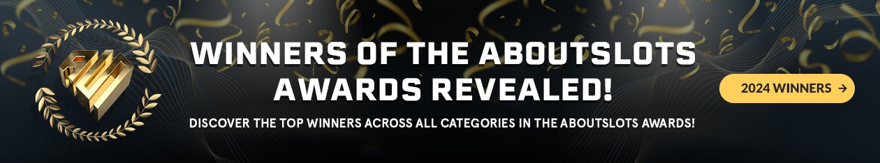 aboutslots awards 2024 banner