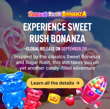 Sweet Rush Bonanza Banner
