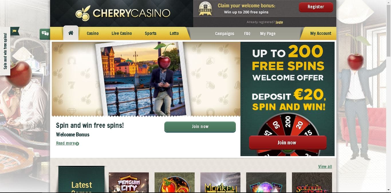 cherry casino