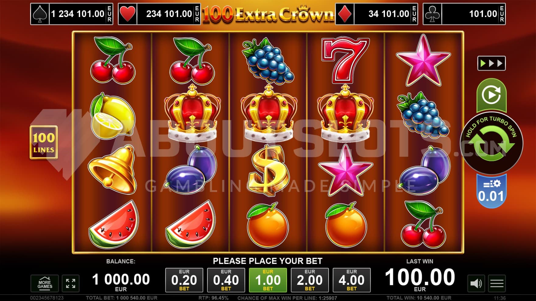 100-Extra-Crown-Amusnet-Slot-Base-Game.jpg