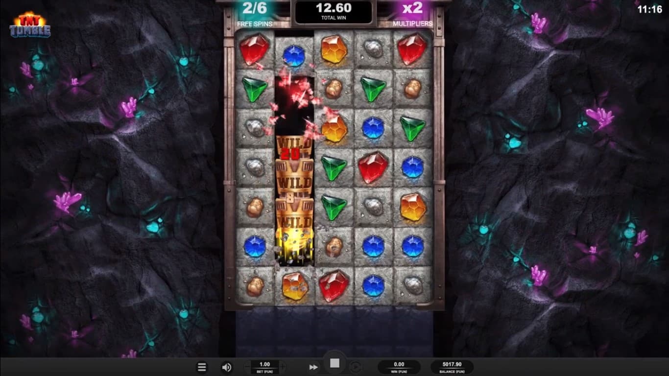 TNT Tumble Slot Gameplay