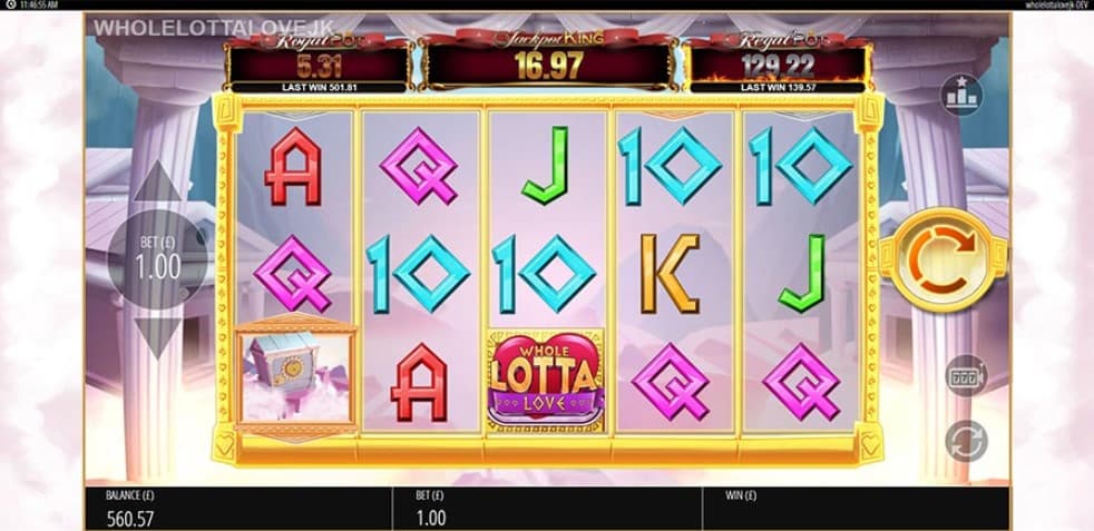 Whole Lotta Love Slot Gameplay