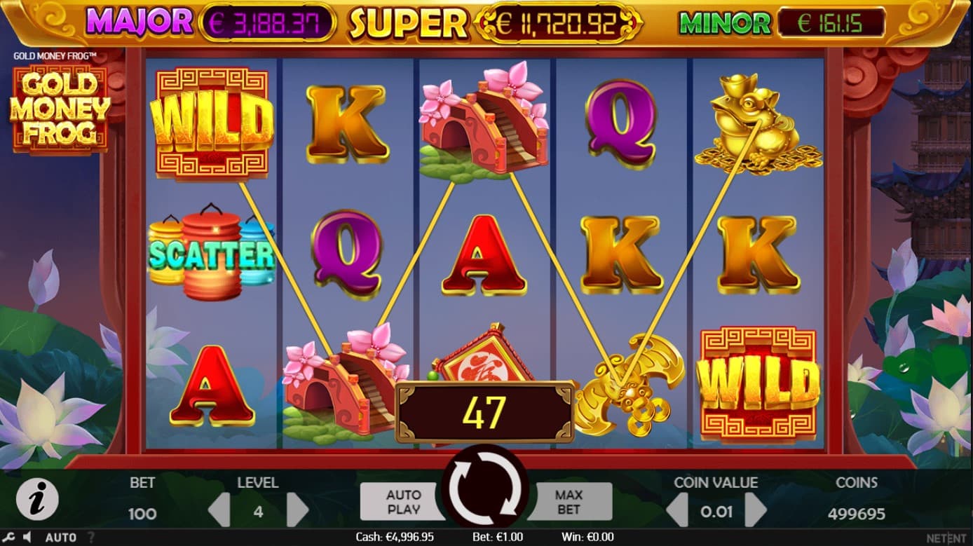 Gold Frog Slot Gameplay