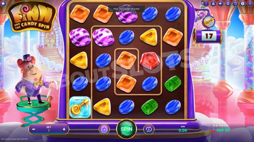 Base game where you can see Finn to the left.