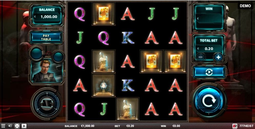 777 Heist Slot Gameplay