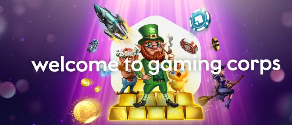 homepage of gaming corps