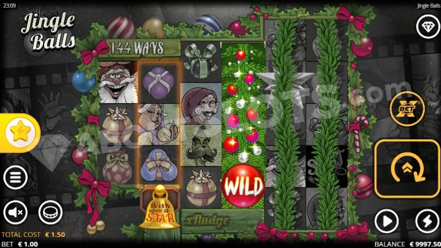 A screenshot from the basegame view.