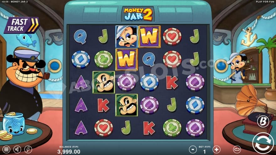 Base game where you can see a smoking captain to the left.