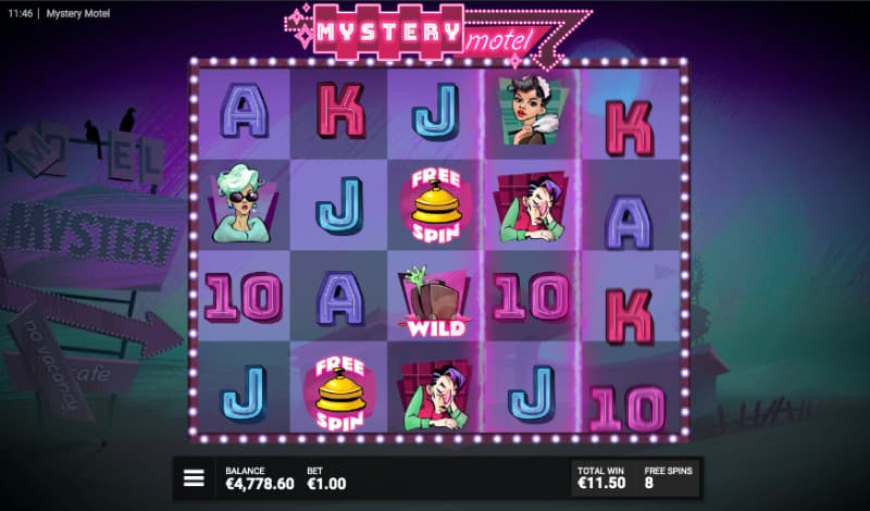 8 Free Spins