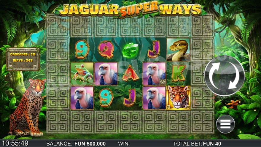 Base game with a jungle in the background.