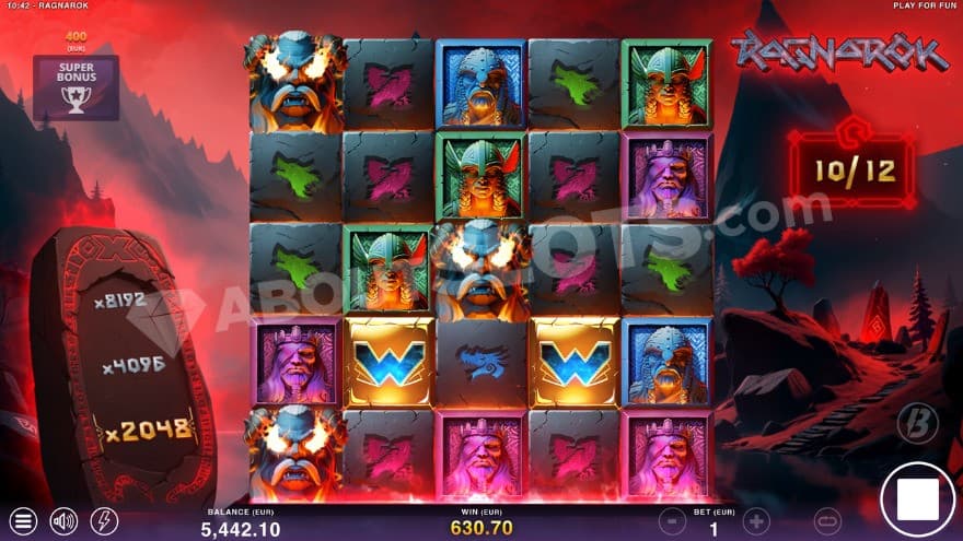 Free Spins bonus game with a 2048X win multiplier.