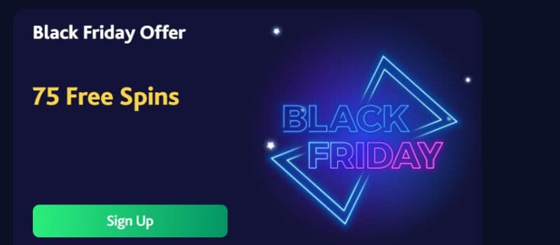 7Spin casino black friday bonus
