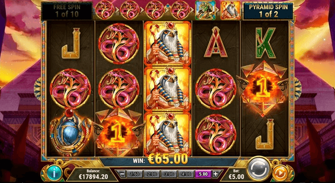 Dawn of Egypt Slot Gameplay