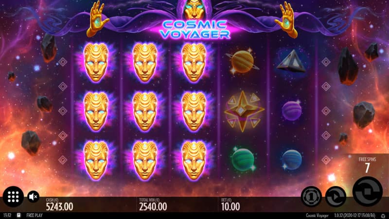 Expanded Symbol on reel 1, 2, and 3