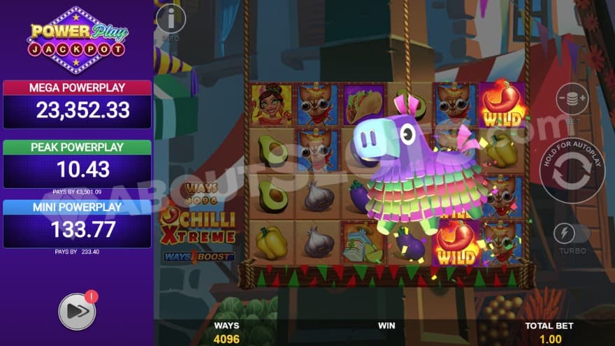 An image showing the Wild Piñata feature
