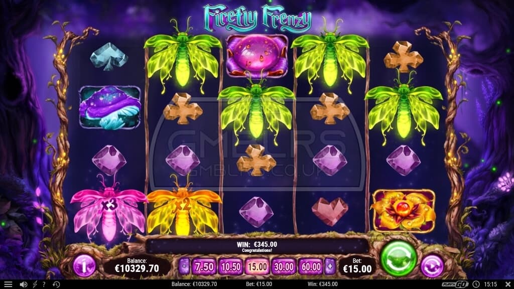 Firefly Frenzy Slot Gameplay