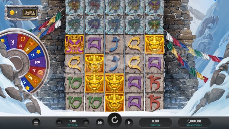 Base game with a Super Spinner placed out to the left.