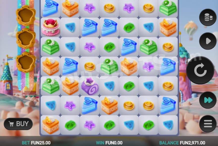 A screenshot of the base game view