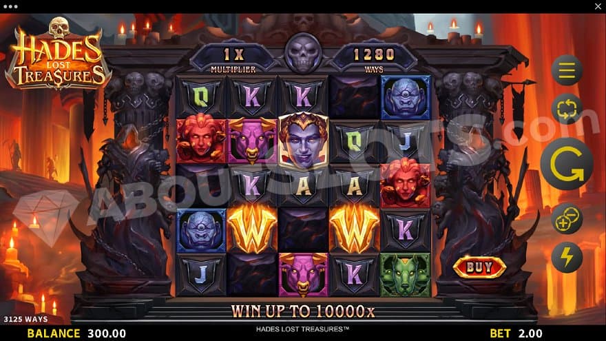 A casino slot in the underworld.