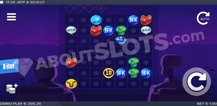 A screenshot from the base game view