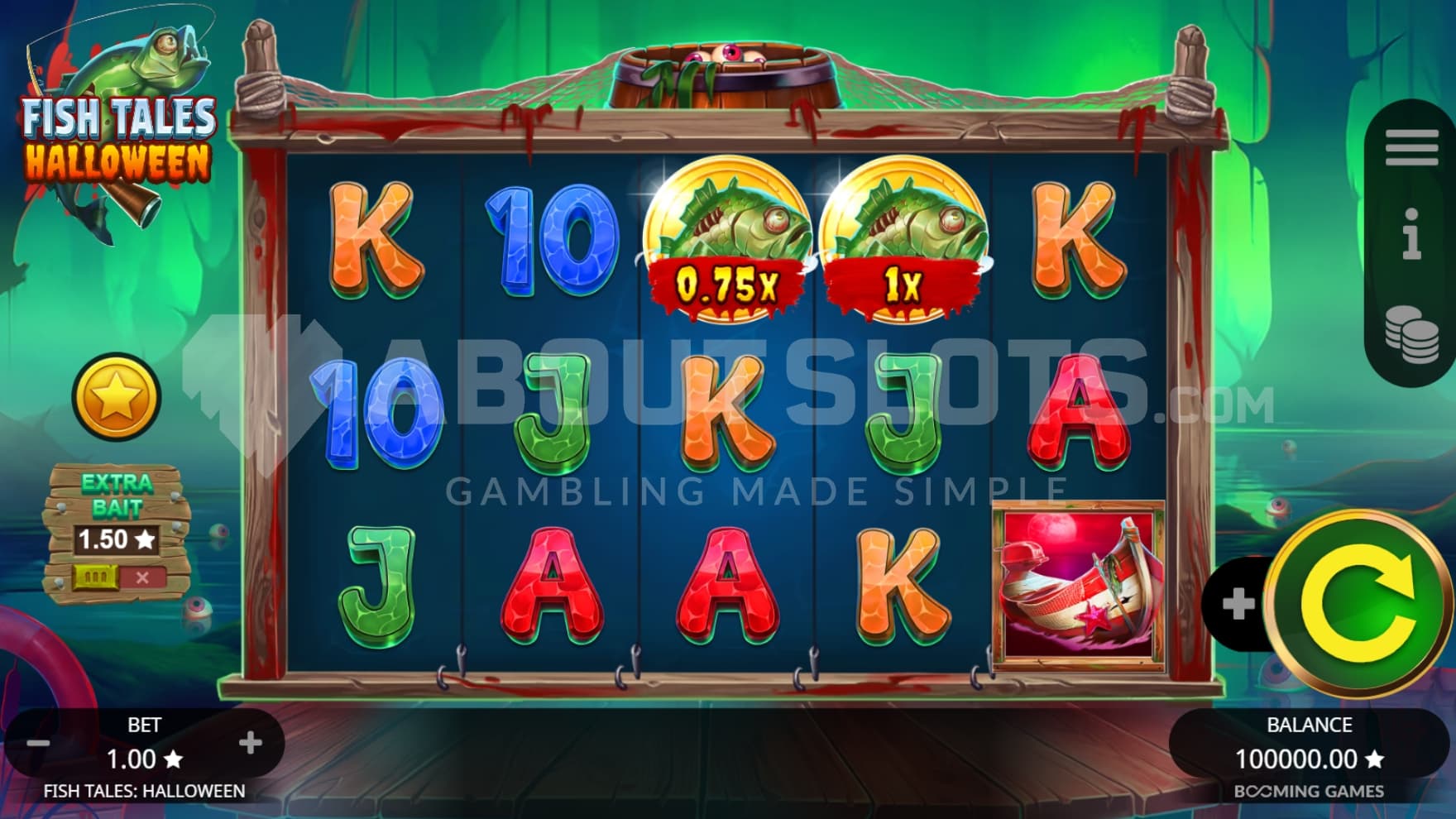 Extra Bait on left side