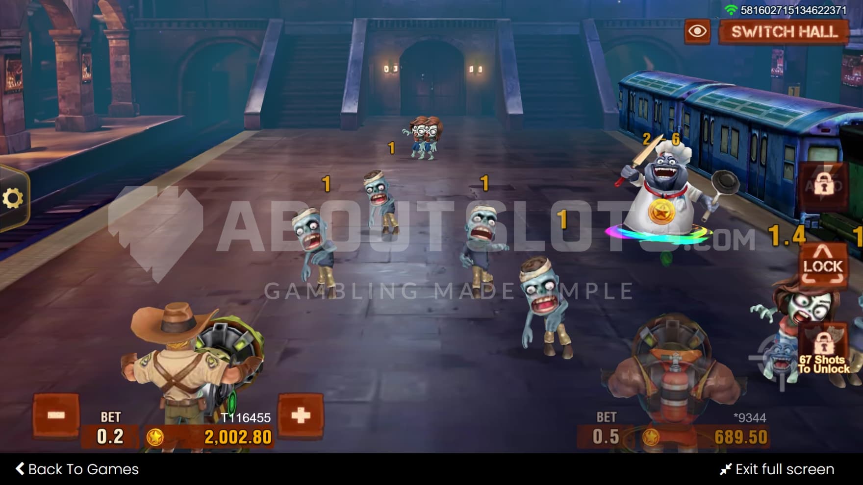 Shooting zombies