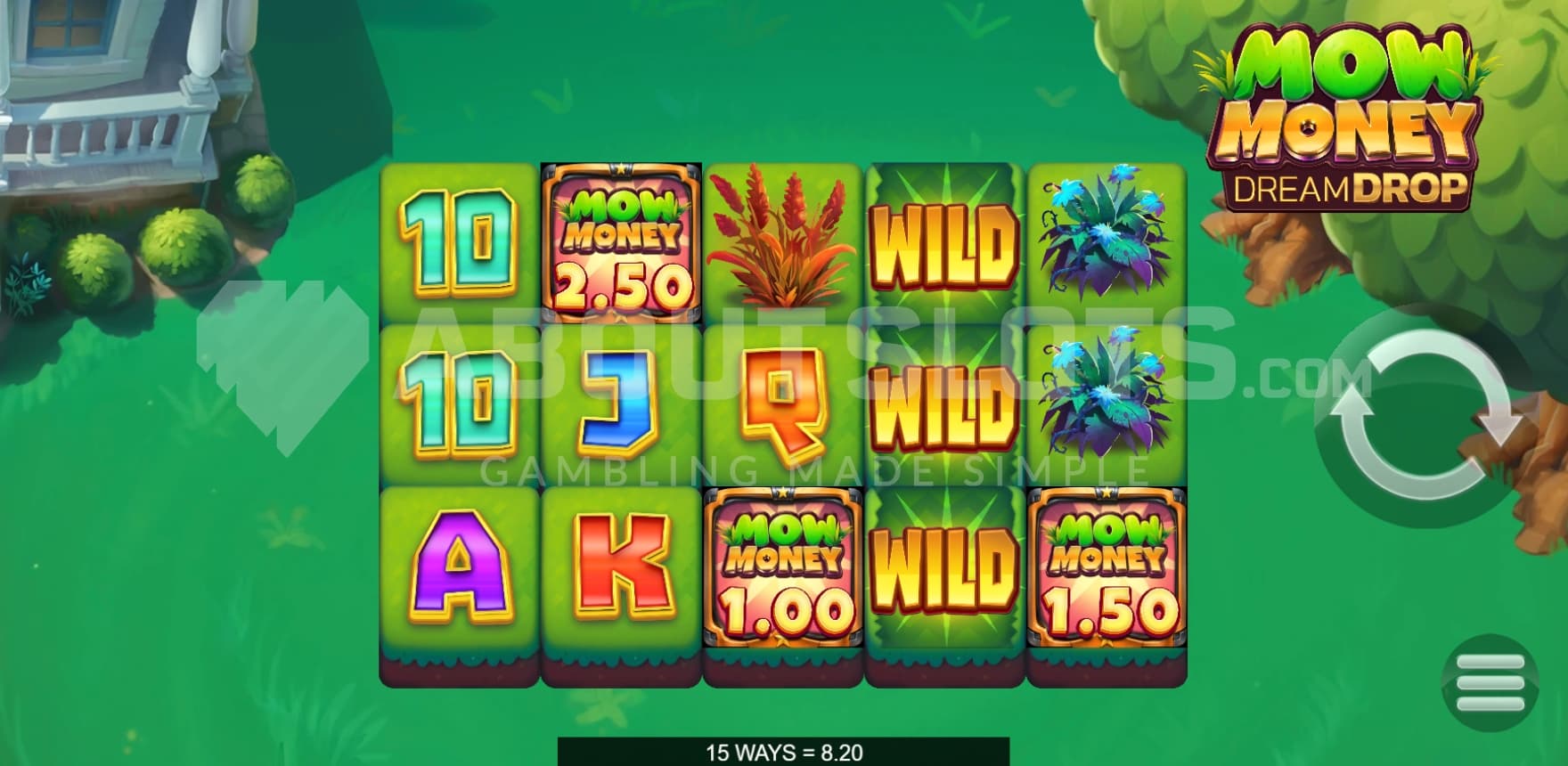 Wild Symbols on reel 4