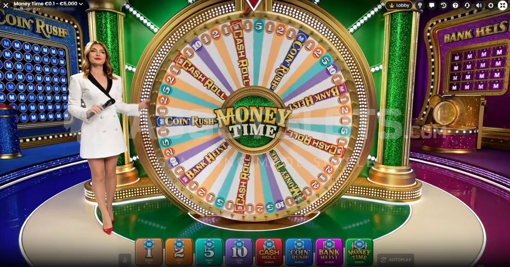 54-segmented wheel