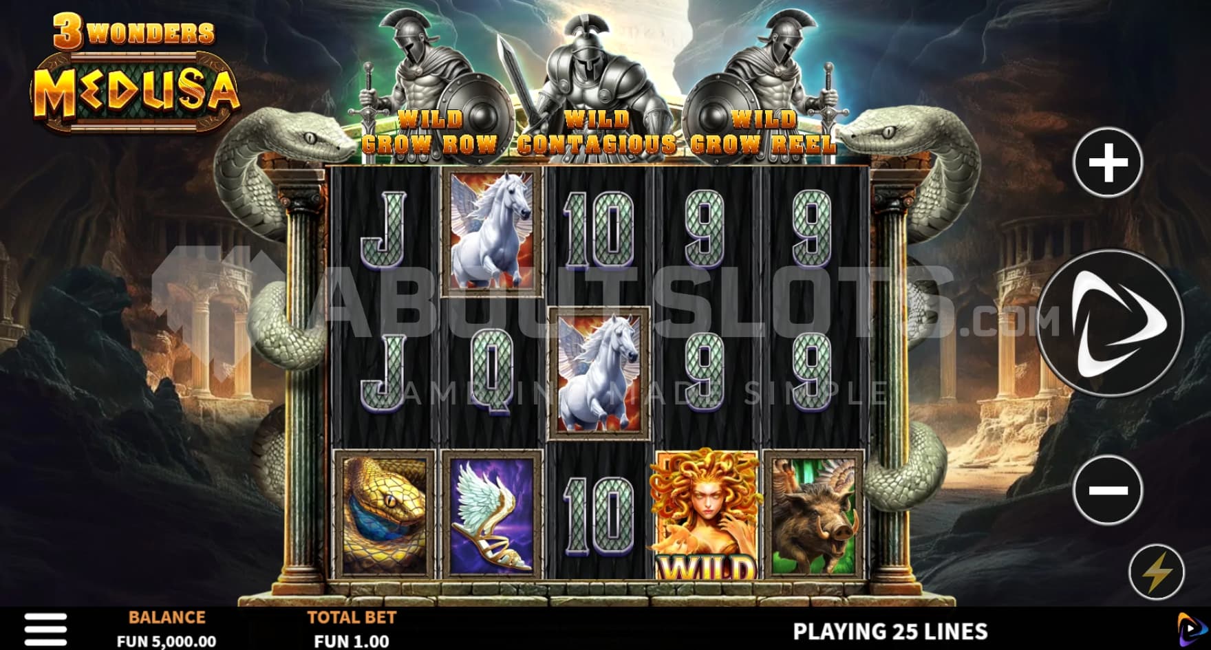 Bonus Features above reels