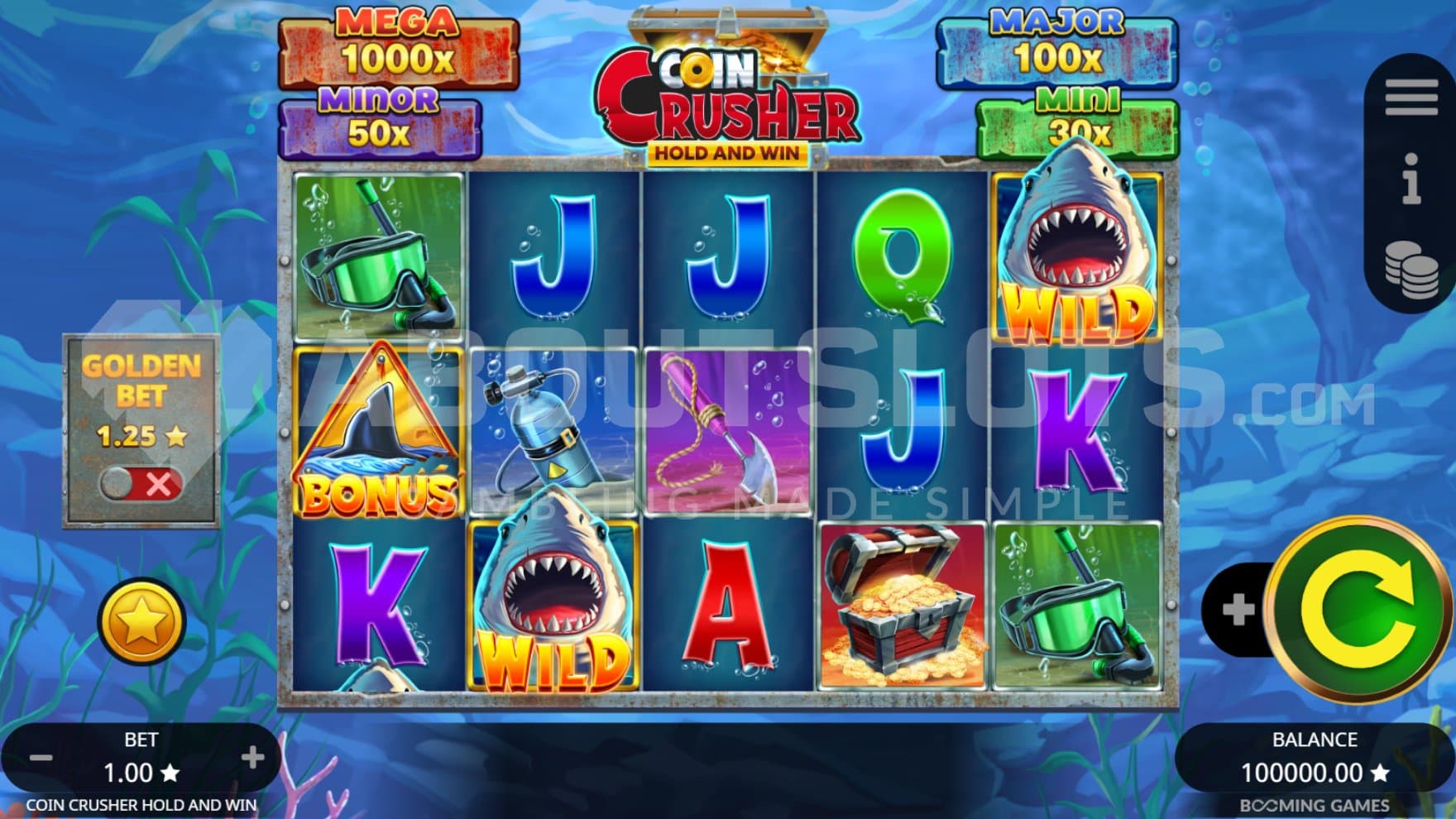 Feature Buy on left side