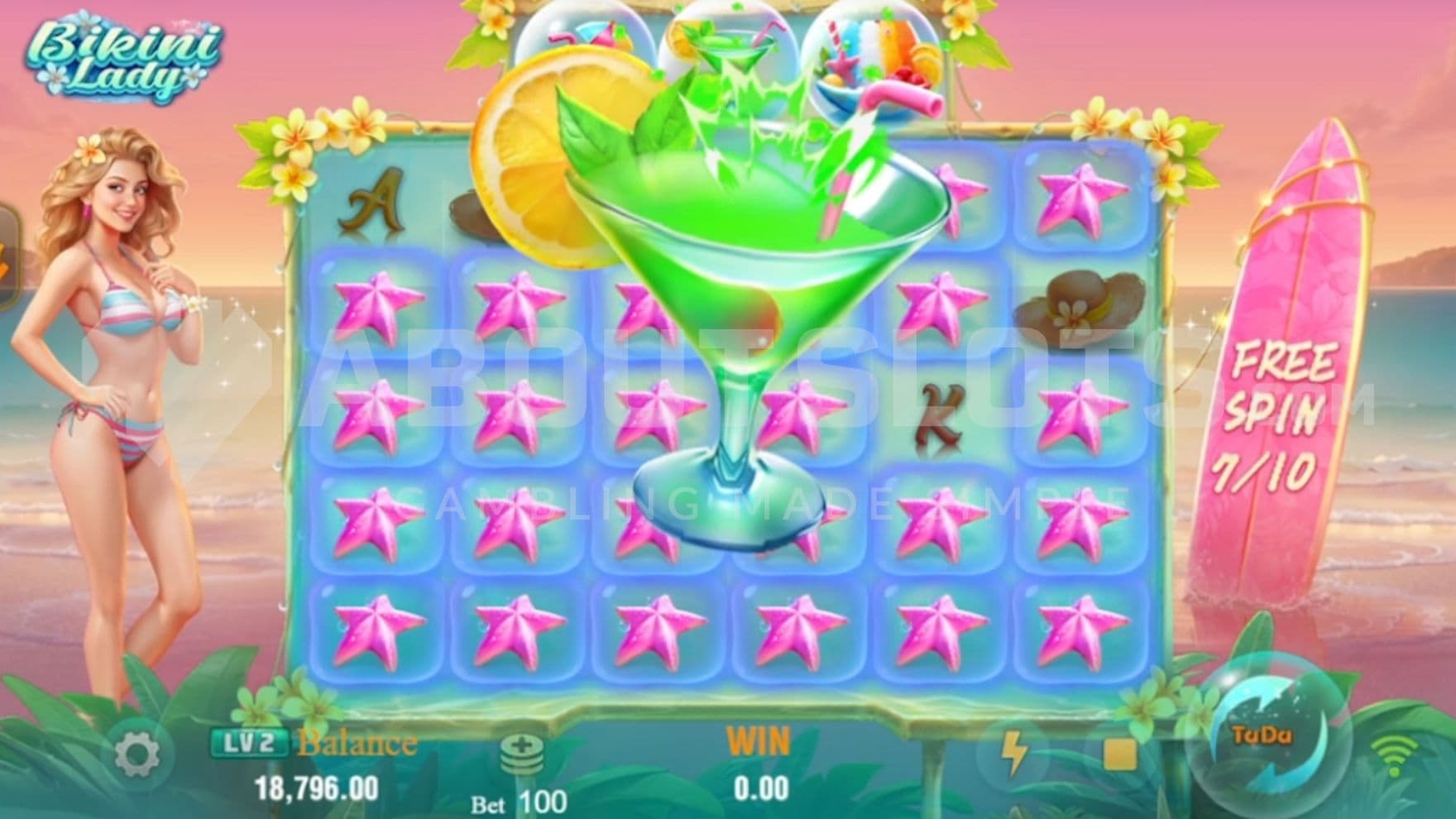 7/10 Free Spins