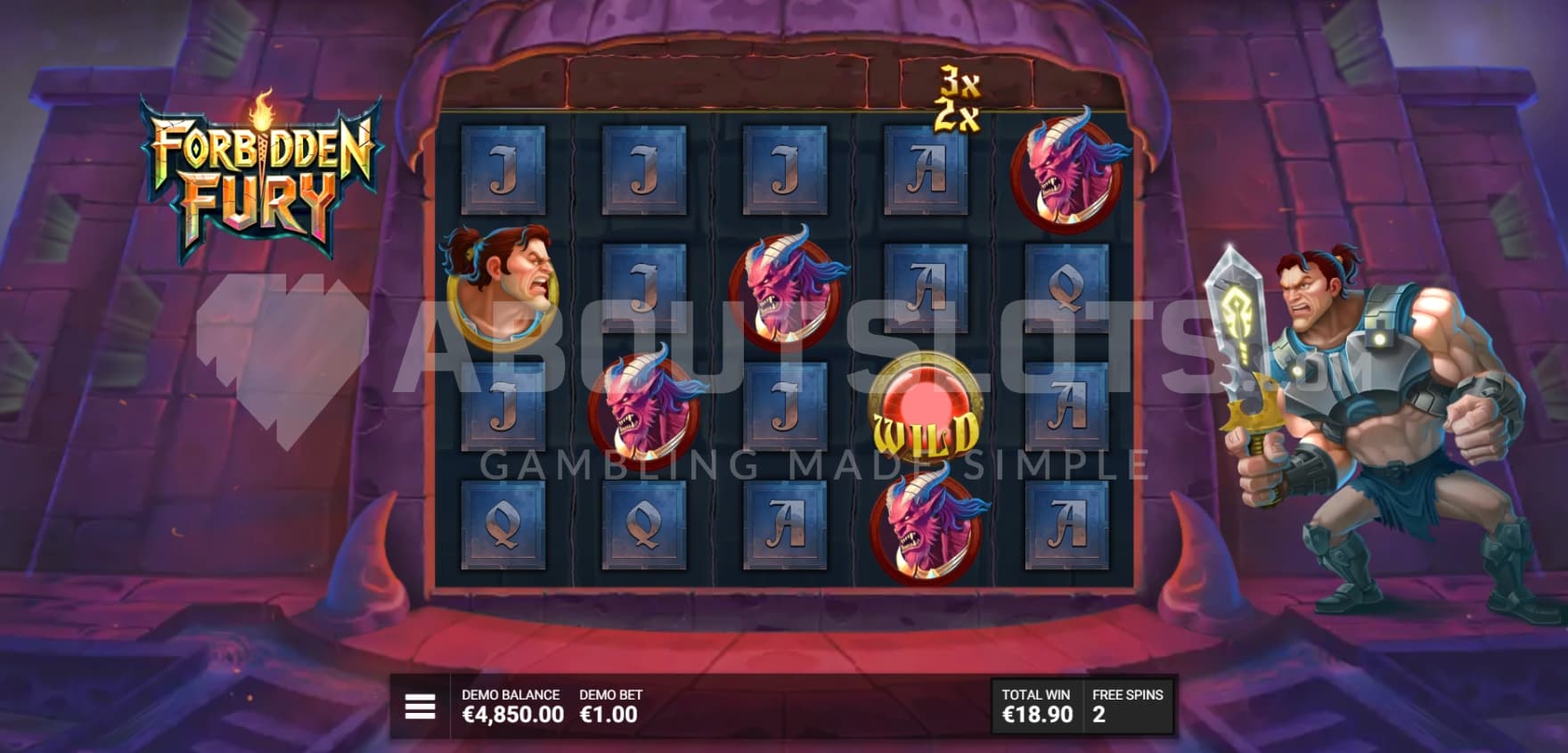 Red Wild on reel 4