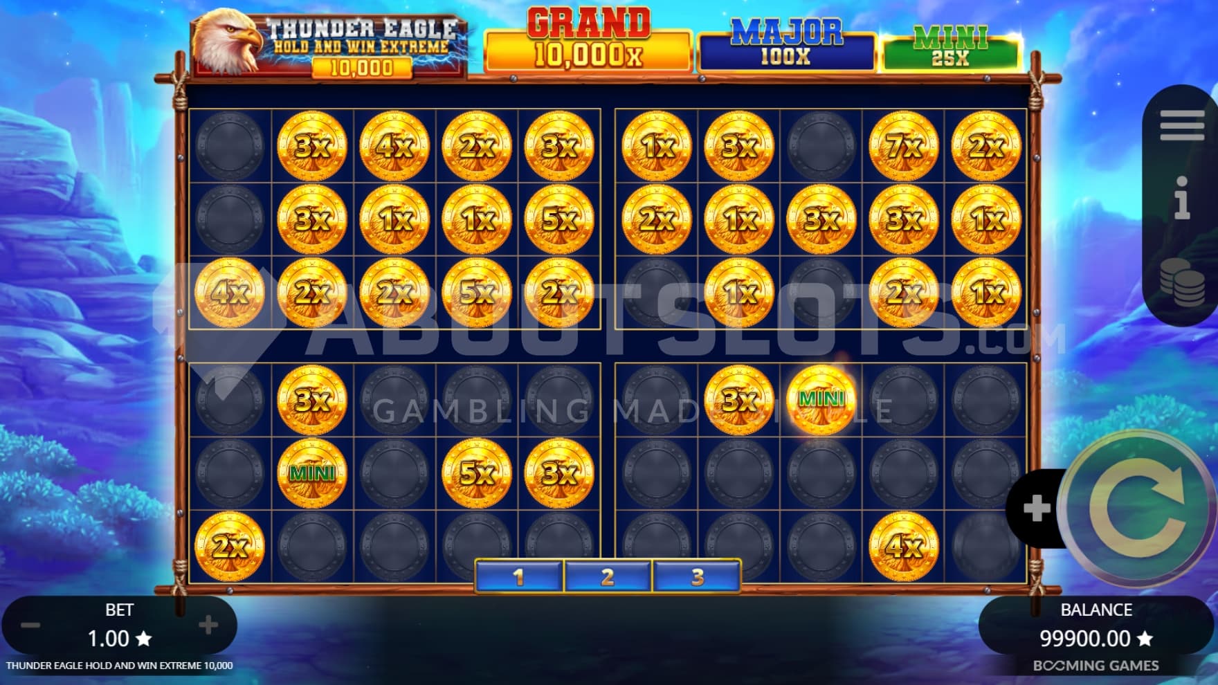 all four grids unlocked