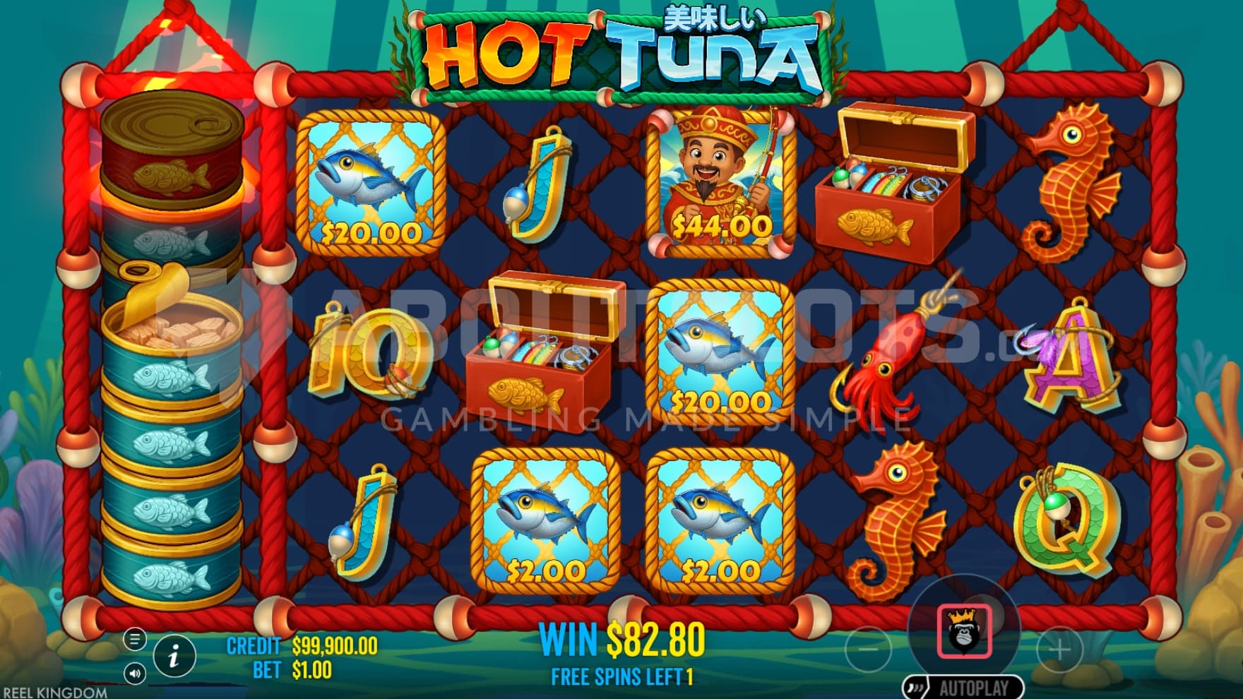 Tuna Meter on left side