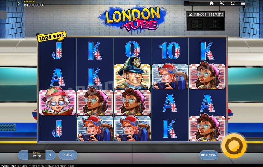 Base game where you can see passengers as symbols.