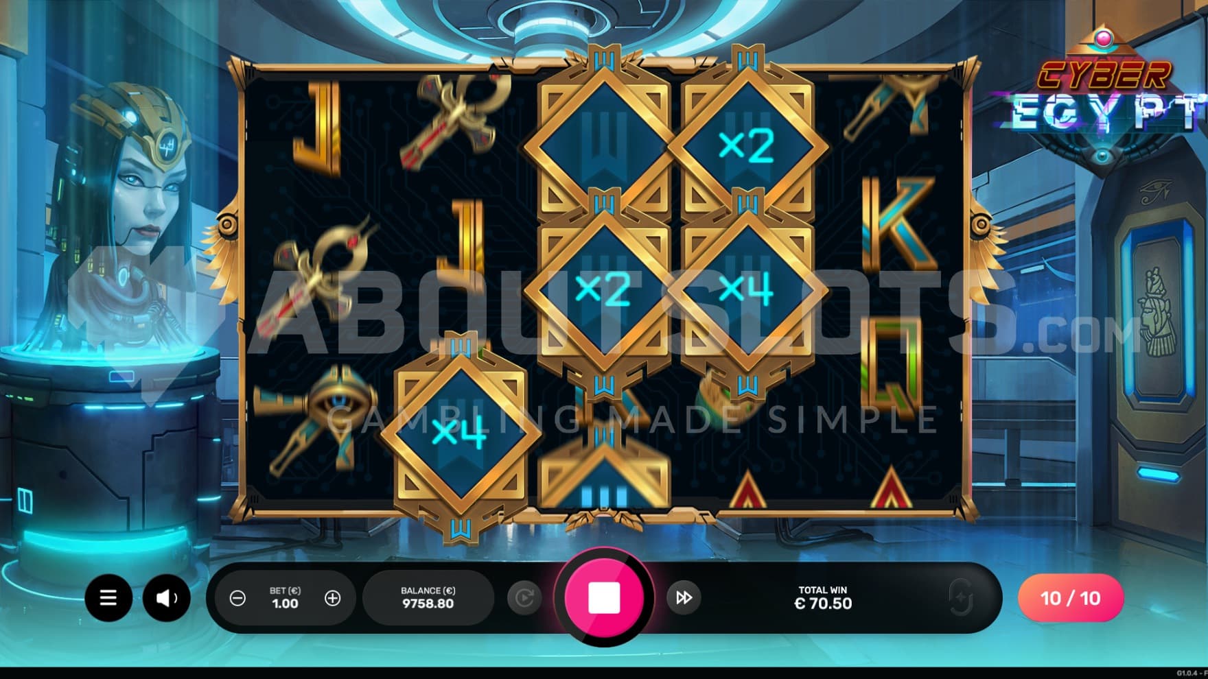 Sticky Wilds take over the reels in the Free Spins feature