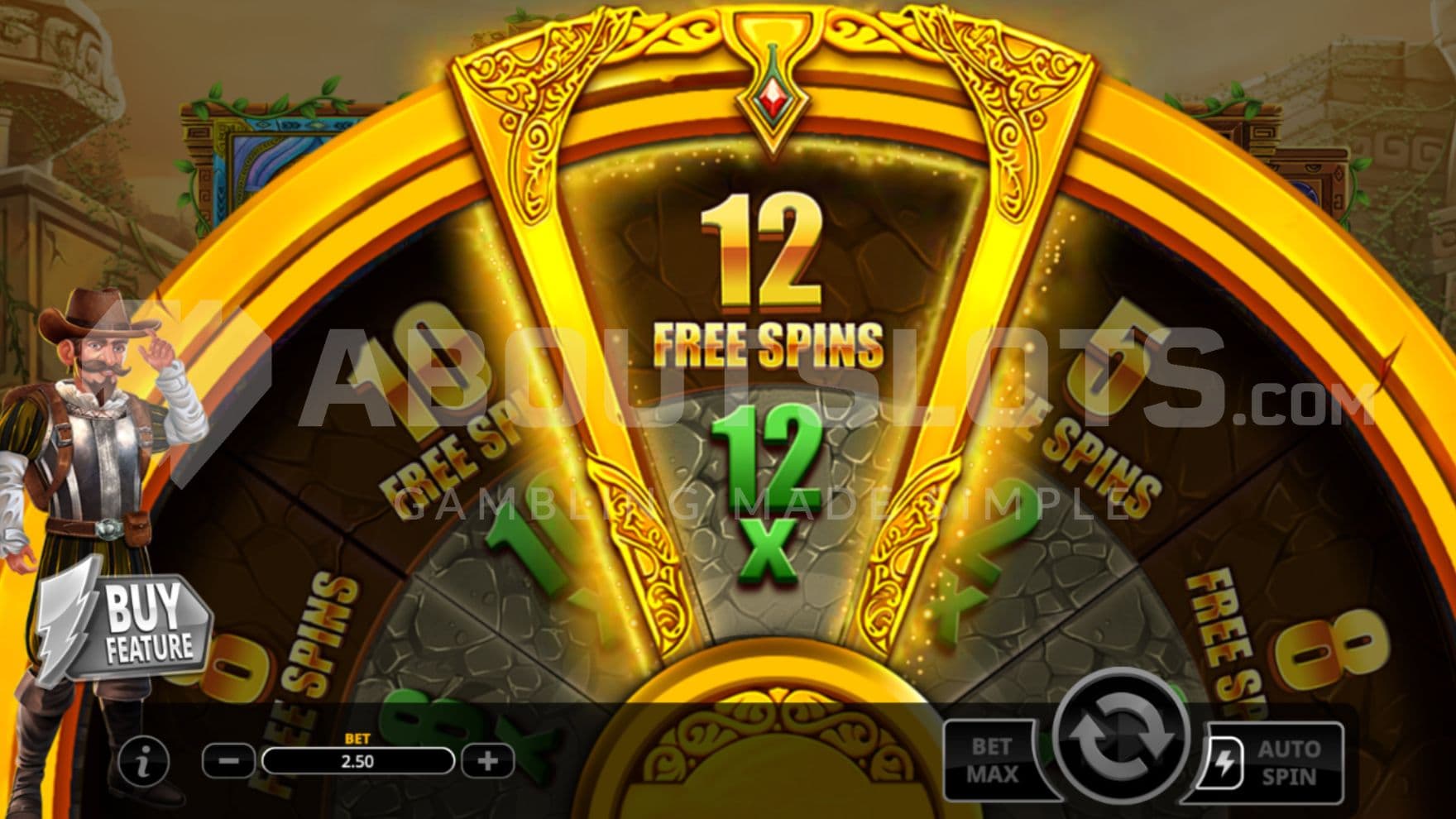 12 Free Spins and 12X Multiplier