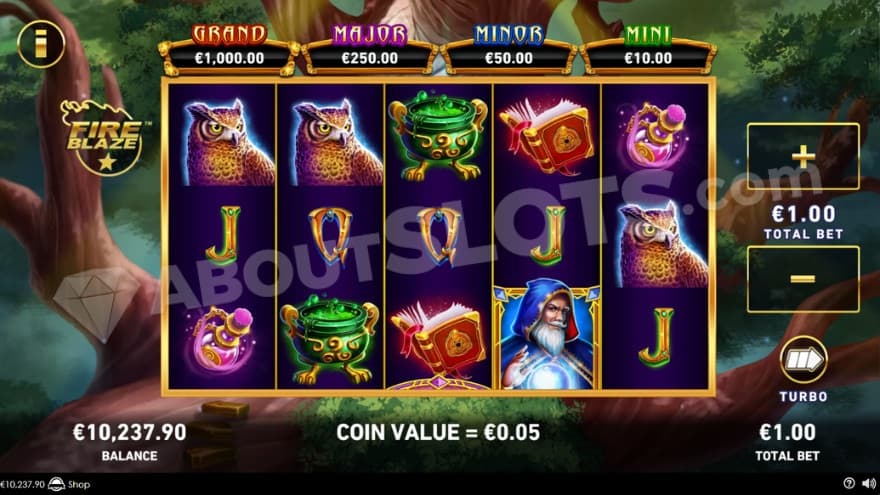 Base game where you can see a green and thick forest in the background.