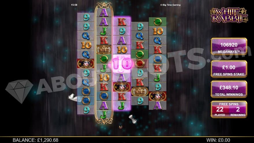 Free Spins with up to 12 rows tall reels.