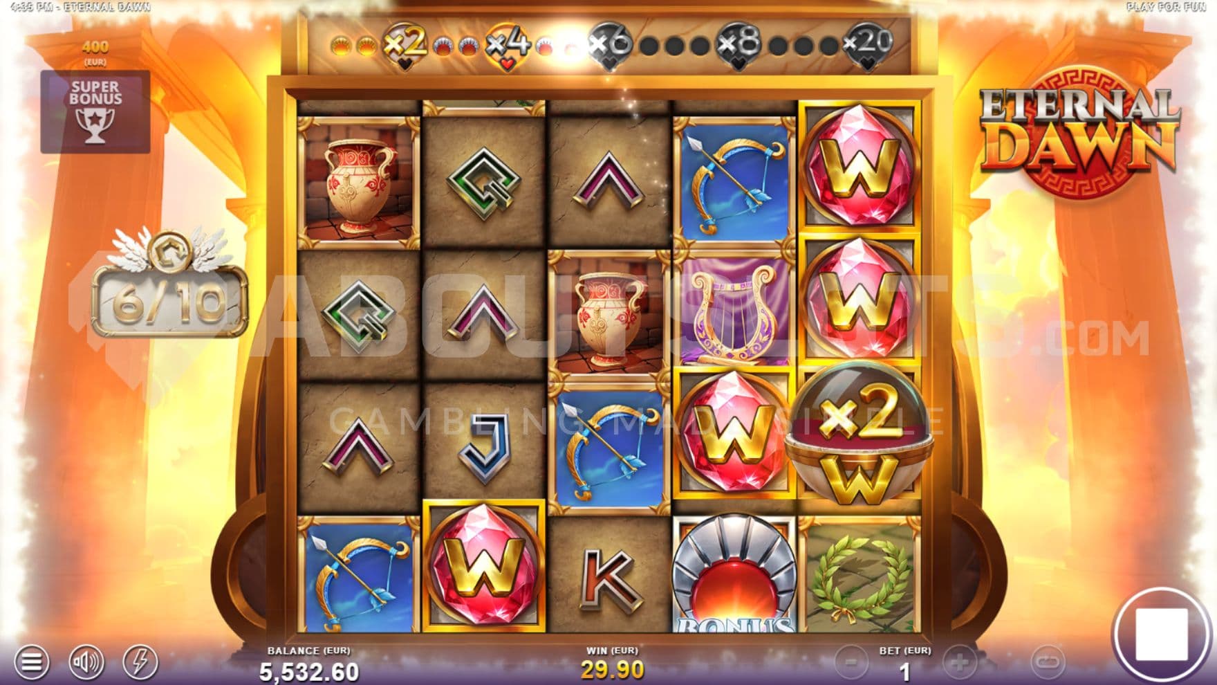 Golden Roaming Wild on reel 5