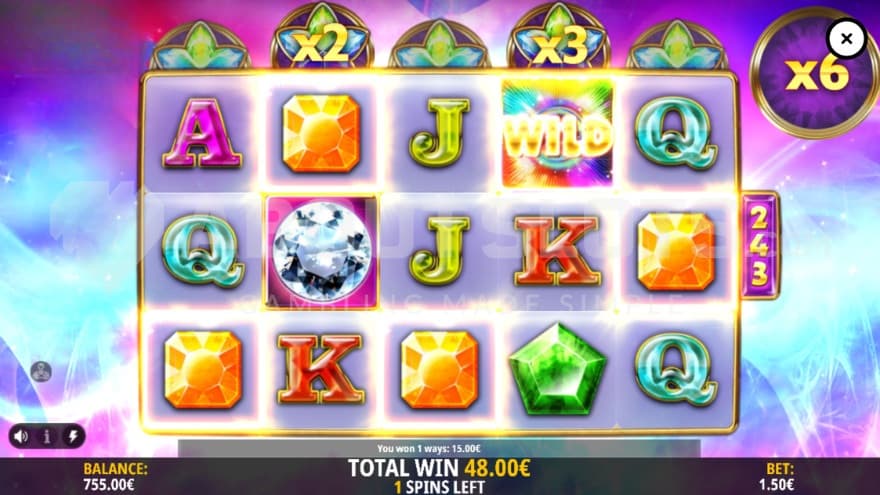 Wild Symbol on reel 4