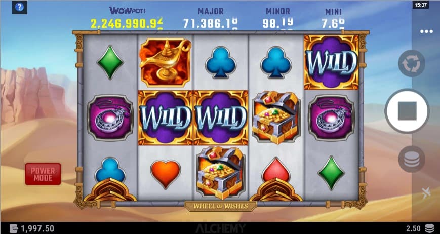 Wheel of Wishes Slot Gameplay