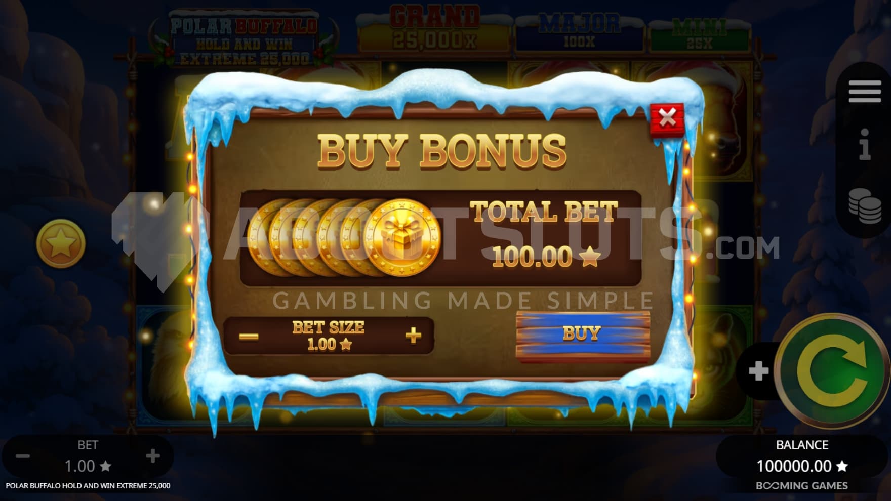 100X Bonus Buy