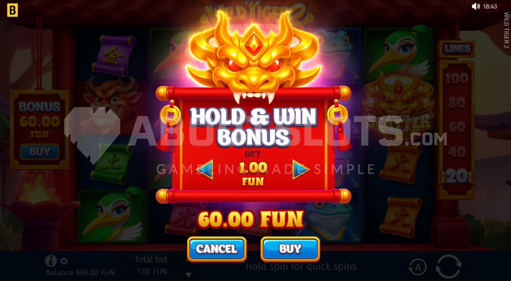 60X Bonus Buy