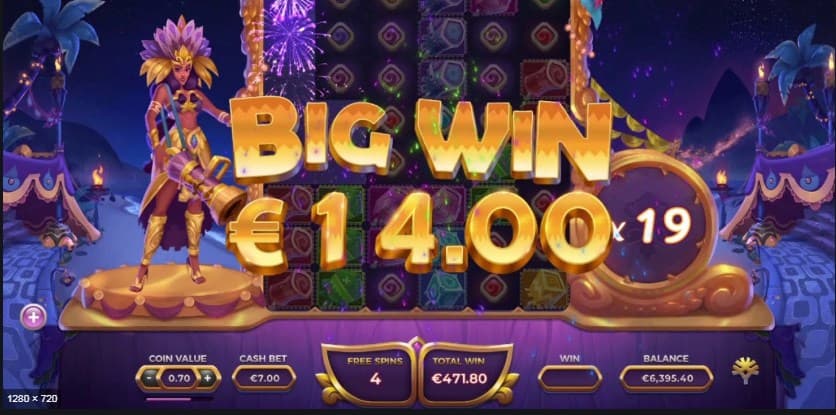 Brazil Bomba Slot Gameplay
