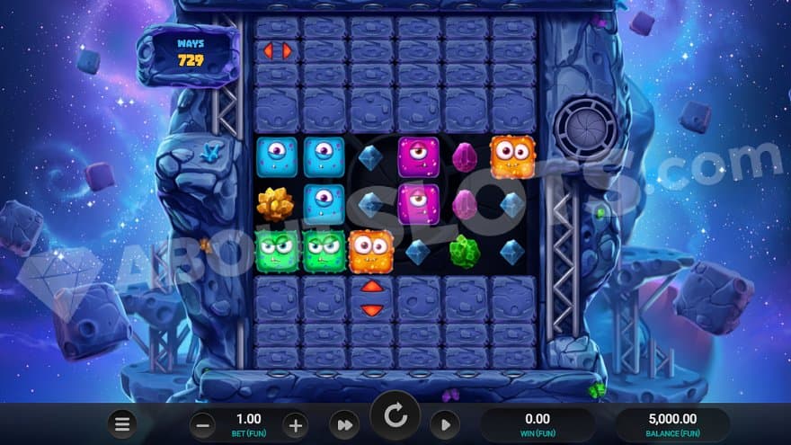 A casino slot in space.