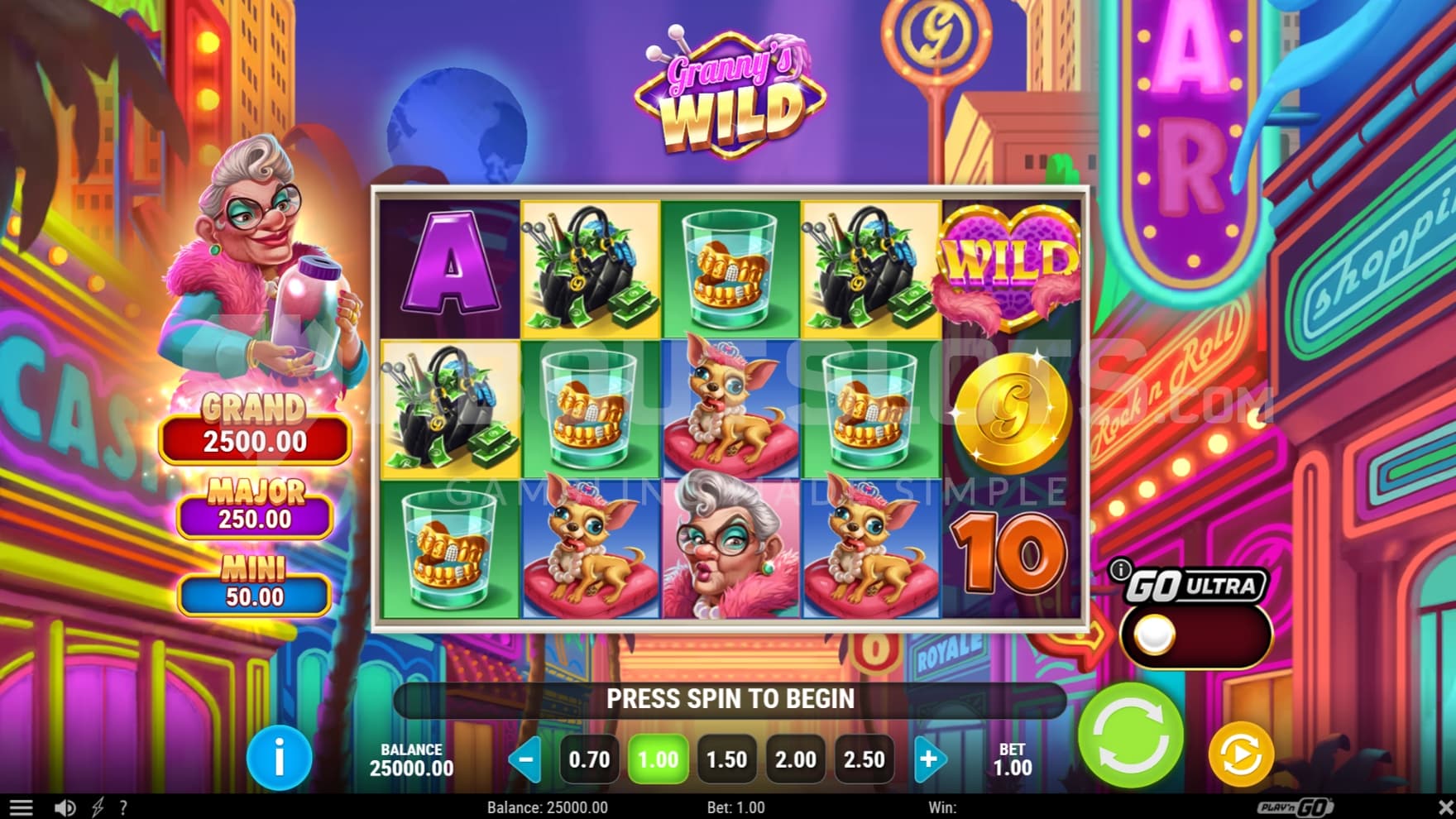 GO Ultra on right side